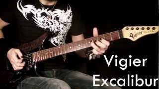 Vigier Excalibur guitar solo  Neogeofanatic [upl. by Nilloc]