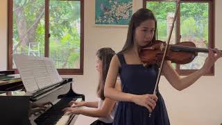 ABRSM Grade 6 Violin Exam 2024 A2 Allegro 英国皇家小提琴6级 [upl. by Fitzger]