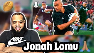 He was IMPOSSIBLE to stop  Jonah Lomu  REACTION [upl. by Hamford]