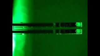 Inphase mode of a quartz tuning fork [upl. by Yror]