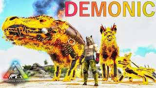 Evolving Three Demonic Dino Daeodon Hyaenodon   ARK Survival Evolved Primal Fear 100X  Part 107 [upl. by Gotthelf]