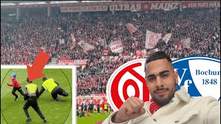 Mainz vs Bochum Stadionvlog🏟 FLITZER trickst ORDNER aus 🤣 3 PUNKTE für RELEGATION 😍 [upl. by Yecad363]