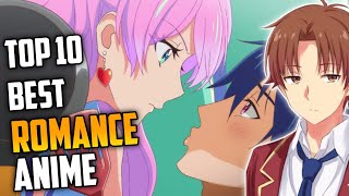 Top 10 Best Romance Anime  In Official Hindi Dubbed Crunchyroll 4K [upl. by Feune]