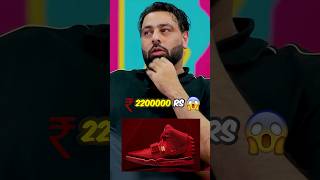 Badshah shoe 22 lakh Rs💸😮😱badshah hiphop youtubeshorts shots shoes money shopping [upl. by Garrot27]