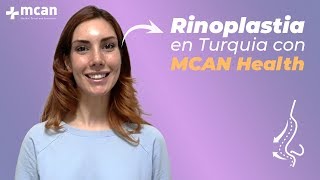 La rinoplastia en Turquía de Natalia con MCAN Health [upl. by Aziul724]