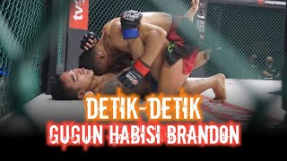 DETIKDETIK KEMENANGAN GUGUN GUSMAN VS NICOLAUS BRANDON  ONE PRIDE MMA [upl. by Noyek]