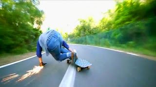 People Are Awesome downhill longboarding edit [upl. by Dnana]