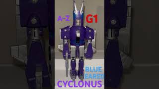 G1 transformers A to Z  Blue eared Cyclonus transformersg1 80s toys nostalgia transformers [upl. by Ididn]