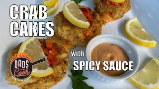 THE BEST CRAB CAKES EVER  DADS THAT COOK [upl. by Edals203]