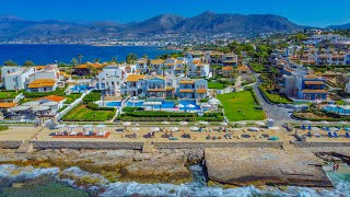 Anissaras beaches Hersonissos Heraklion Crete Greece 4K [upl. by Seel]