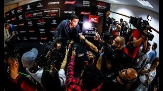 UFC Fight Night Belem Postfight Press Conference [upl. by Ahsinej]