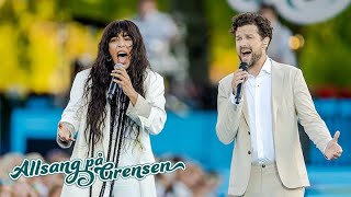 Didrik SolliTangen og Loreen – The prayer Allsang på Grensen 2022 [upl. by Eixirt]