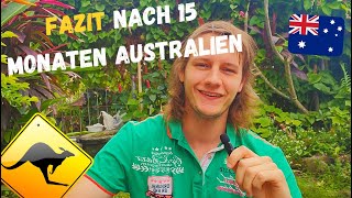 Fazit nach 15 Monaten Backpacking in Australien 🌵😎 [upl. by Ellyn957]