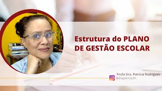 COMO ESTRUTURAR o Plano de Gestão Escolar  PLANEJAMENTO DA EDUCAÇÃO [upl. by Anattar855]