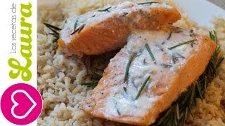 Como hacer SALMON al romero DELICIOSO Y FACIL  Comida Saludable [upl. by Eannyl]