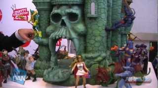 Toy Fair 2013 Mattel Masters of the Universe Classics Castle Grayskull Playset Reveal [upl. by Suirauqram759]