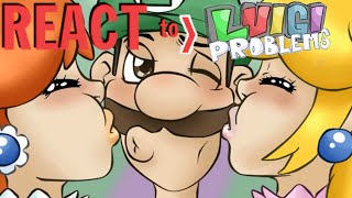 LUIGIKID REACTS TO LUIGI PROBLEMS  NOBODY LIKES MARIO [upl. by Lidaa]