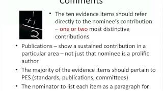 IEEE PES Webinar quotHow to Write an Effective IEEE Fellow Nominationquot [upl. by Lipfert768]