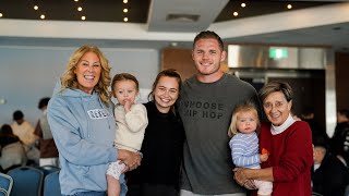 Thomas Burgess 200 Game Jersey Presentation [upl. by Nywroc]