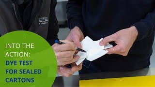 How to Perform the quotDye Testquot for Perfectly Sealed Cartons [upl. by Riva]