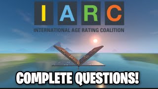 How To Complete IARC Questionnaire In Fortnite [upl. by Dazhehs]