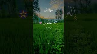 ￼ surah Al Nas ❤️Quran telawat🥰🫶 islamicshorts duet islamicstatus￼ IslamicVideos￼ Quran Ayat [upl. by Kiele]