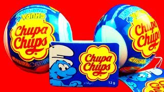 Smurfs Chupa Chups Ball Surprises [upl. by Awuhsoj]