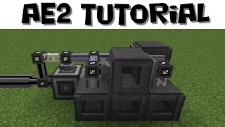 Super Compact Inscriber Processor AutoCrafting Setup  Applied Energistics 2 Tutorial [upl. by Mccarty194]