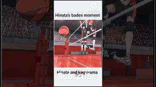 Everyone shocked to Hinatas spike Hinatas badess moment Haikyuu Hinata gameranime [upl. by Ecinom]