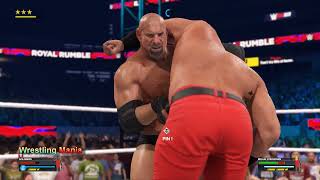 WWE 2K23  Goldberg VS Braun Strowman  Royal Rumble Full Match [upl. by Einrae751]