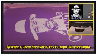 ¿Qué se necesita para hacer SERIGRAFÍA TEXTIL [upl. by Moe]