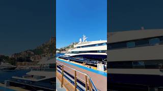 Largest Yacht at Monaco Yacht Show 2023 luxuryyacht monaco yacht shorts [upl. by Cavallaro353]