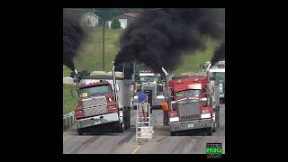 Wheelie Machine Ford LTL9000 vs Kenworth Loaded Big Rig Racing Uncs Semi Stampede 2024 [upl. by Mckenna]