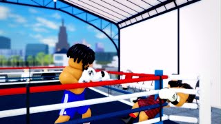 Roblox Prizefighter Boxing  Pierre Archer goes Flying through the Ropes from Vicous Uppercut [upl. by Vial644]