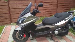 Kymco Xciting 500 R i 2010 [upl. by Boorer]