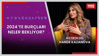 Ünlü astrolog Hande Kazanova Habertürke konuk oldu [upl. by Ahseryt]