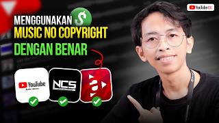 Cara Menggunakan Musik No Copyright Bebas dari Klaim Hak Cipta 💸🤑  YouTube 101 [upl. by Noseaj]