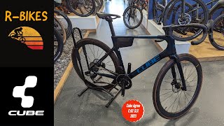 New Cube Agree C62 Carbon SLX 2023 liquidblue´n´blue WALKAROUND REVIEW [upl. by Okram]