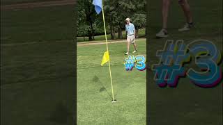 Top 3 sauciest shots from the round full video on our channel golf golfer golflife golfing [upl. by Hyatt433]