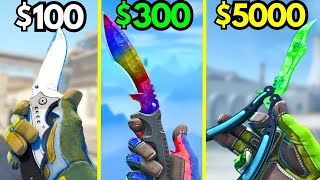 BEST Knife in CS2 For Every BUDGET in 2024 CHEAP CS2 KNIVES SKINS [upl. by Erehc]