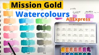 Mission Gold Watercolours by Mijello  pastel set  can art supplies like this be trusted [upl. by Sayer]