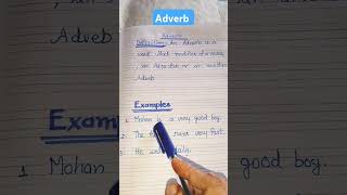 AdverbThe Definition of AdverbAdverb with examples [upl. by Calvina]