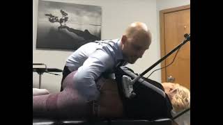 Woman Farts while in chiropractors office [upl. by Acinok]