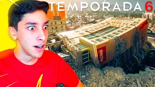 Así es la NUEVA TEMPORADA 6 de WARZONE MAPA DESTRUIDO  Kesto [upl. by Haleemak554]