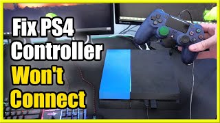 How to FIX PS4 Controller that Wont Connect Hard Reset Method [upl. by Jori]