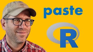 Base Rs paste and paste0 functions how to use the sep and collapse arguments CC285 [upl. by Nillad722]