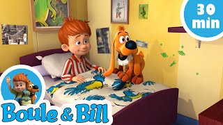 🛌 Boule et Bill aiment aussi samuser la nuit 🌕 Nouvelle compilation Boule et Bill FR [upl. by Orgel514]