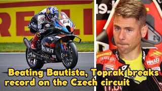 Bautistas loser again look at Topraks struggle to break the record on the Czech circuit [upl. by Airod]