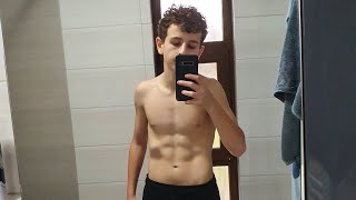 2 Year Body Transformation From Skinny To Muscular 1618 Years Old [upl. by Cote]