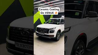 Ceramic Coating on Venue ytshorts hyundaivenue venue ceramiccoating cardetailing carlover [upl. by Oak]